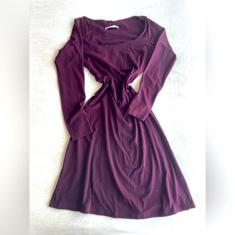 Susana Monaco A-Line Scoop Neck Dress